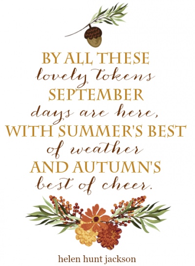 September - summer's best
